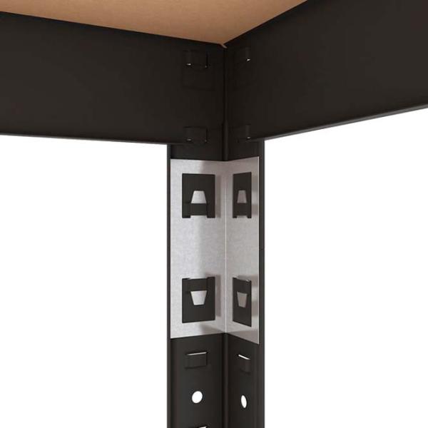 Etajeră Nex Home Budget Anthracite / MDF photo 4