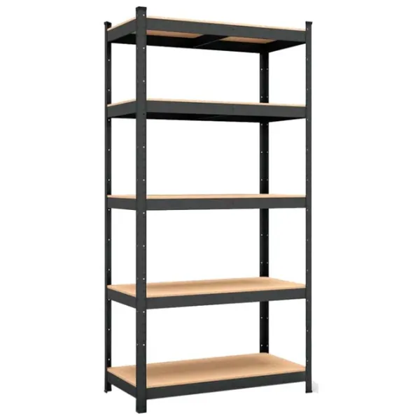 Etajeră Nex Home Budget Anthracite / MDF photo 1