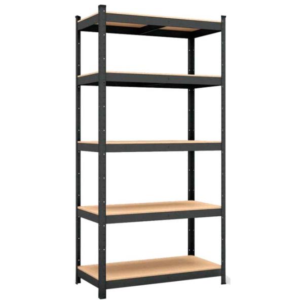 Etajeră Nex Home Budget Anthracite / MDF photo 1