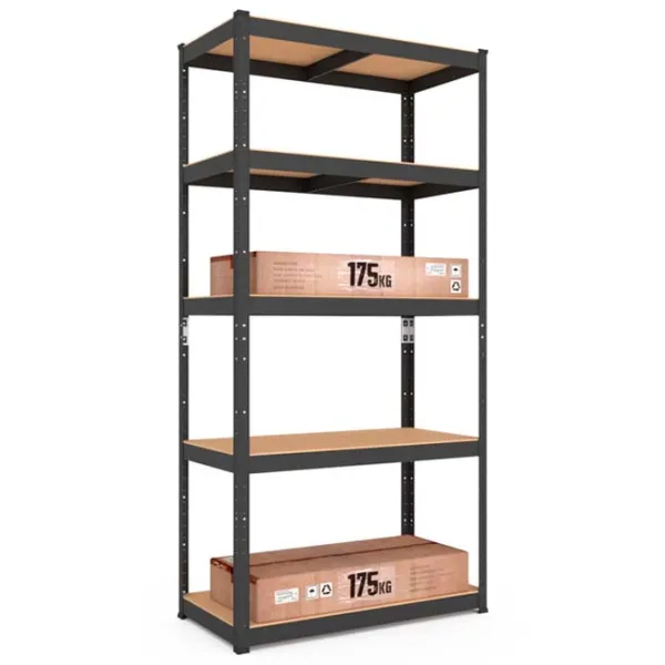 Etajeră Nex Home Budget Anthracite / MDF photo 2