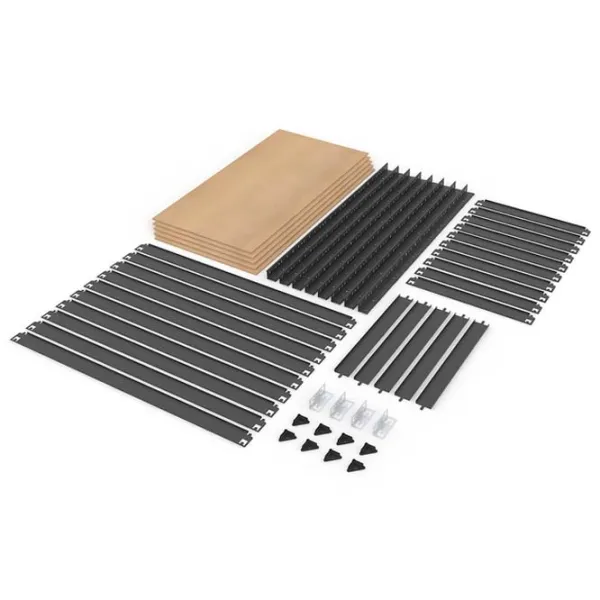 Etajeră Nex Home Budget Anthracite / MDF photo 3