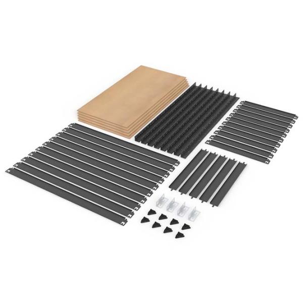 Etajeră Nex Home Budget Anthracite / MDF photo 3