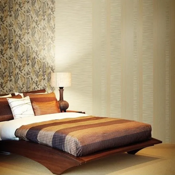 Обои Parato Природа Beige Green / Полоски photo 2