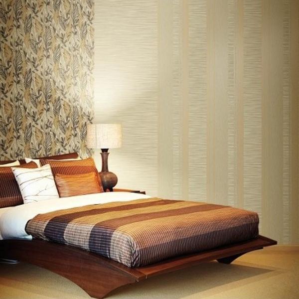 Обои Parato Природа Beige Green / Полоски photo 2