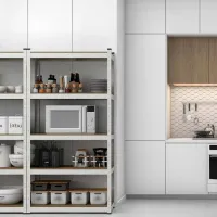 Etajeră Nex Home Standard Inox / MDF photo 6