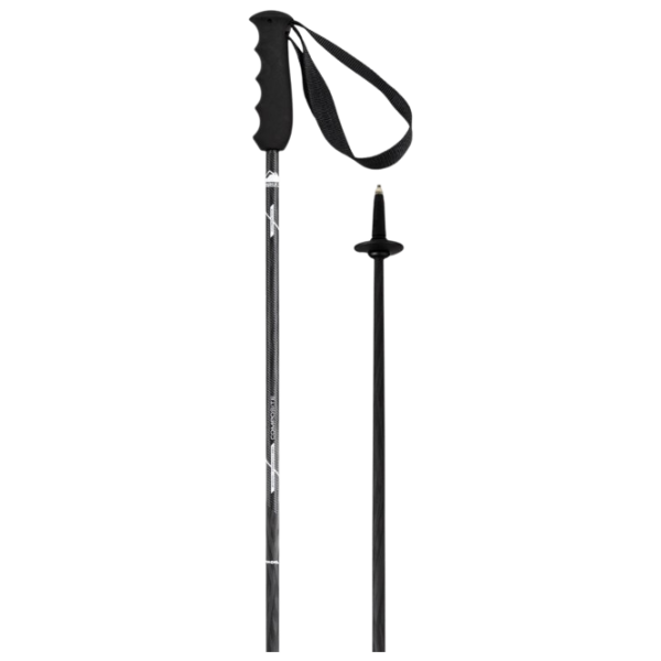 Bețe de ski unisex Elan Carbon Rod Black / Aluminiu photo 2