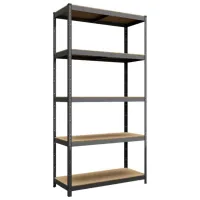 Etajeră Nex Home Standard Inox / MDF