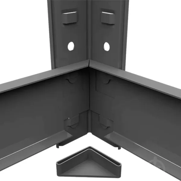 Etajeră Nex Home Standard Inox / MDF photo 2