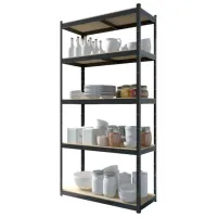 Etajeră Nex Home Standard Inox / MDF photo 3