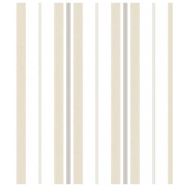 Обои Parato Favola Brown Beige / Полоски photo 1