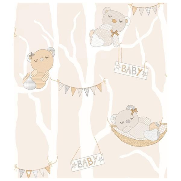 Обои Parato Favola White Brown / Животные photo 1