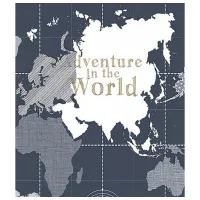 Обои Parato Favola Grey / Детские рисунки