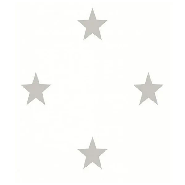 Обои Parato Favola White Grey / Звёзды photo 1