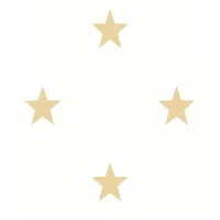 Обои Parato Favola White Beige / Звёзды