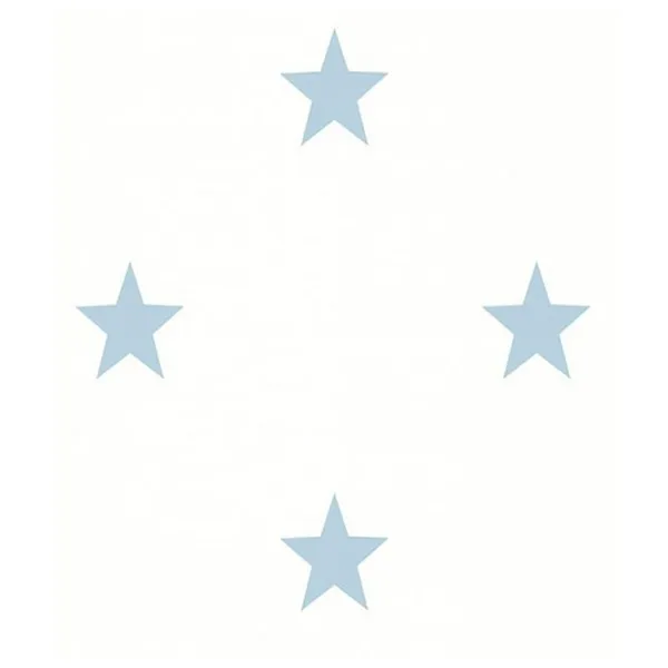 Обои Parato Favola White Blue / Звёзды photo 1