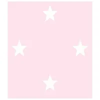 Обои Parato Favola Белый Розовый / Звёзды