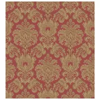 Tapete Parato Vintage  Red Brown / Floristică