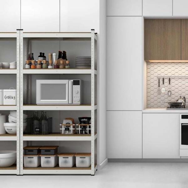 Etajeră Nex Home Standard Inox / MDF photo 2