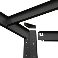 Etajeră Nex Home Budget Anthracite / MDF photo 3