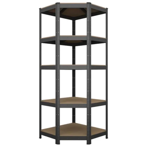 Etajeră Nex Home Budget Anthracite / MDF photo 1
