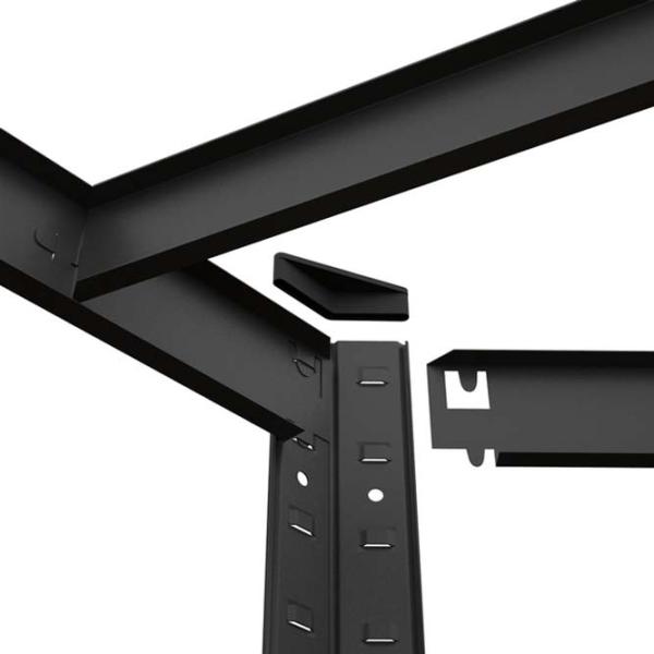 Etajeră Nex Home Budget Anthracite / MDF photo 2