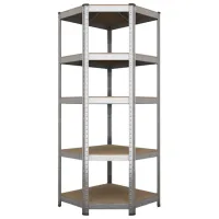 Etajeră Nex Home Budget Anthracite / MDF