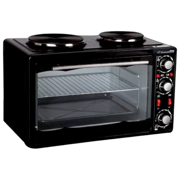 Электрическая печь HAUSBERG HB8010 30 л / 3200 Вт / Черный photo 1