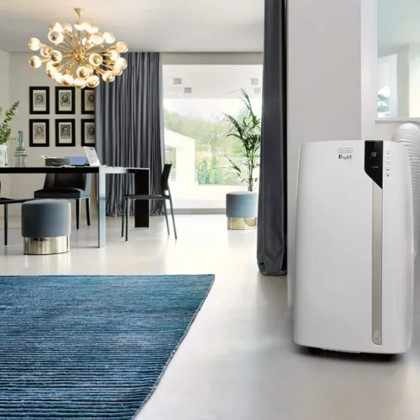 Aparat de aer condiționat DeLonghi PAC EX93 EXTREME 8900 BTU / 85 m² / White photo 6