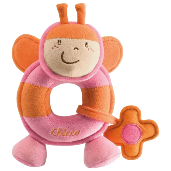 Jucărie moale Chicco Bee  1+ / Pink photo 1 Jucărie moale Chicco Bee  1+ / Pink photo 1