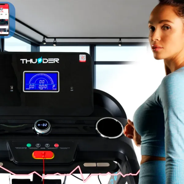 Беговая дорожка Thunder Elite-DS 22 км/ч / 200 кг / Черный photo 6 Беговая дорожка Thunder Elite-DS 22 км/ч / 200 кг / Черный photo 6