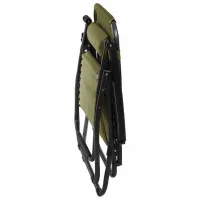Șezlong Jumi OM-282032 Metal / Textil / Olive Black photo 5