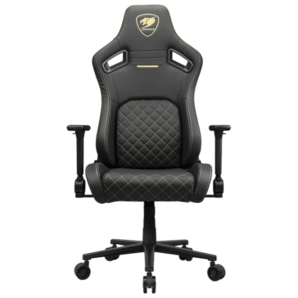 Игровое кресло Cougar Defensor Gold Золотой Черный photo 1