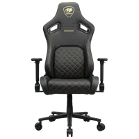 Игровое кресло Cougar Defensor Gold Золотой Черный