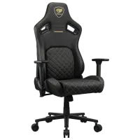 Игровое кресло Cougar Defensor Gold Золотой Черный photo 2