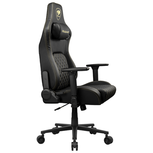 Игровое кресло Cougar Defensor Gold Золотой Черный photo 4