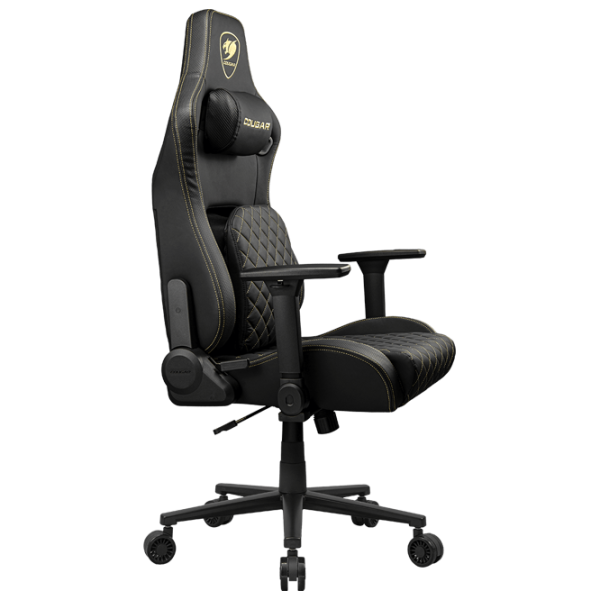 Игровое кресло Cougar Defensor Gold Золотой Черный photo 5