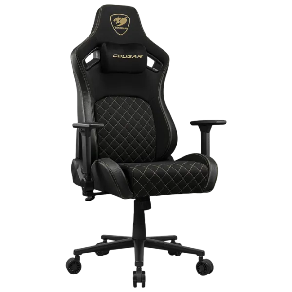 Scaun Gaming Cougar Defensor Gold F Gold Black photo 2