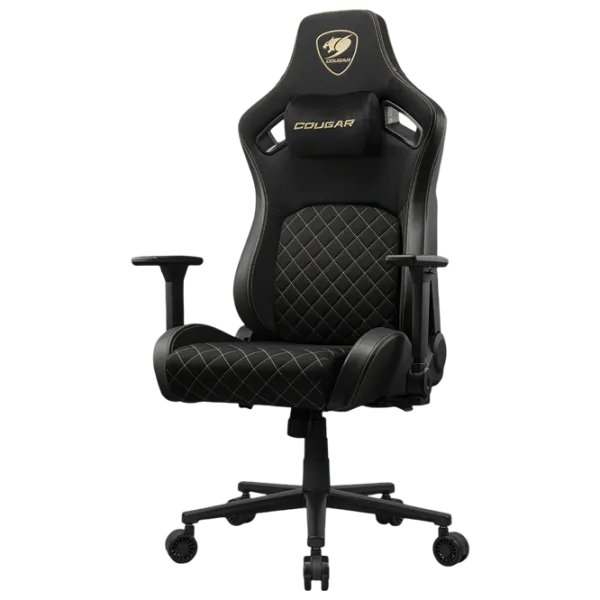 Scaun Gaming Cougar Defensor Gold F Gold Black photo 3