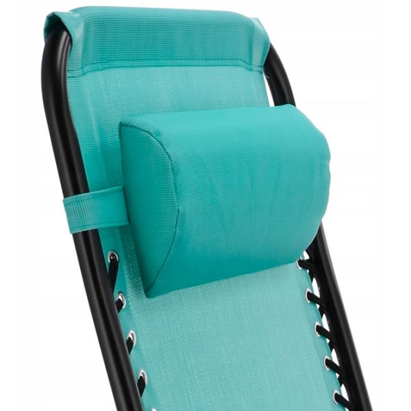 Шезлонг Jumi OM-282049 Металл / Текстиль / Блюмарин Черный photo 3 Шезлонг Jumi OM-282049 Металл / Текстиль / Блюмарин Черный photo 3