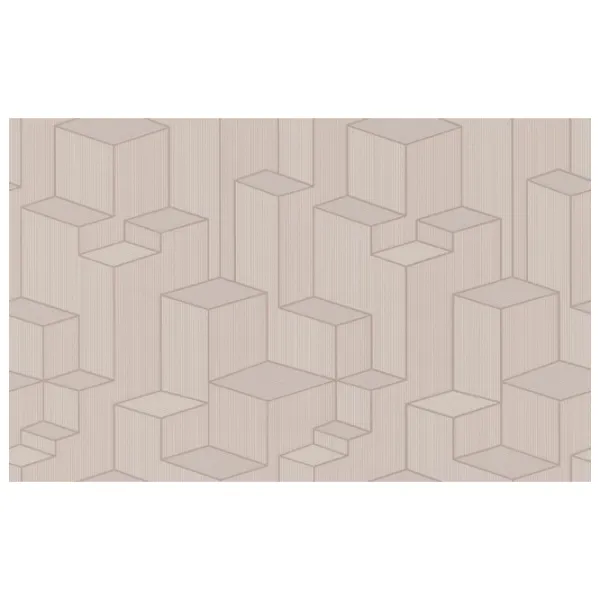 Tapete Graham & Brown Interference Beige / Abstracție photo 1