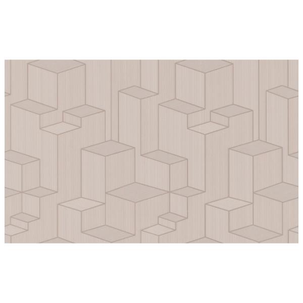 Tapete Graham & Brown Interference Beige / Abstracție photo 1
