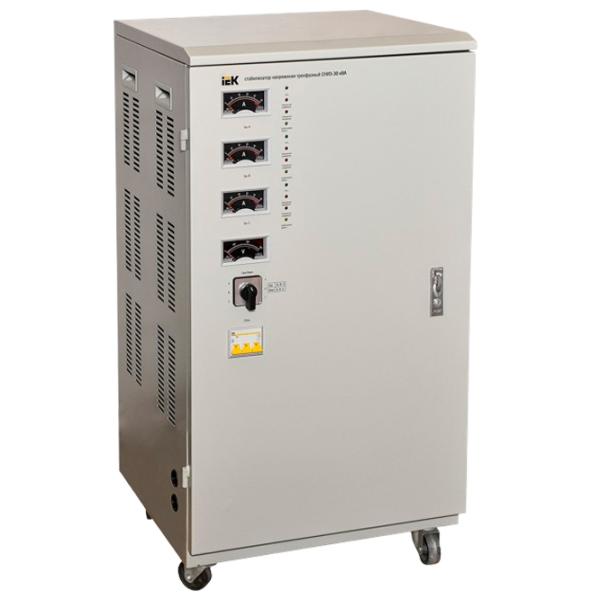 Stabilizator de tensiune IEK IVS10-3-30000 Electromecanică / 30 kW photo 1