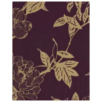 Обои Graham & Brown Stieve Leung Фиолетовый / Флористика