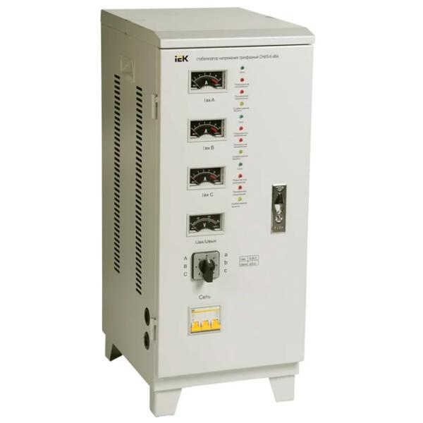 Stabilizator de tensiune IEK IVS10-3-06000 Electromecanică / 6 kW photo 1