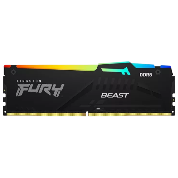 Оперативная память Kingston FURY Beast RGB KF556C36BBEA-64  / DDR5 / 64 ГБ photo 1 Оперативная память Kingston FURY Beast RGB KF556C36BBEA-64  / DDR5 / 64 ГБ photo 1