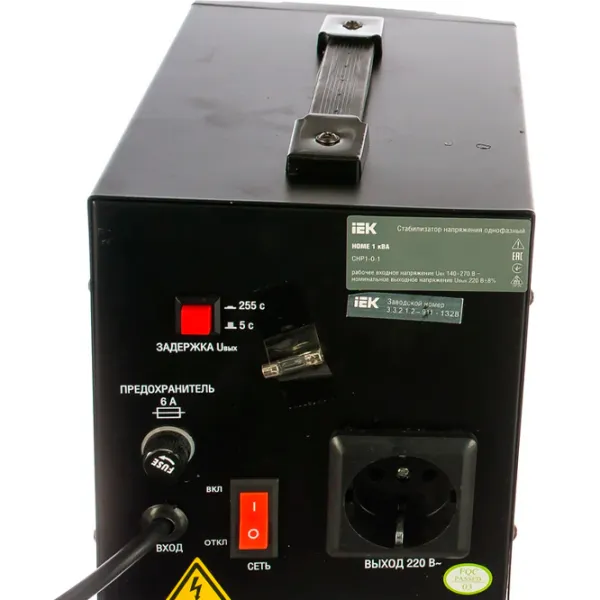 Стабилизатор напряжения IEK IVS20-1-01000 Реле / 1 Кв photo 3