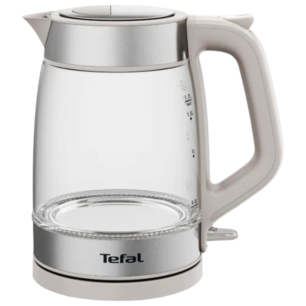 Электрочайник Tefal KI605B30 1.7л / Скрытый / Серебряный photo 1 Электрочайник Tefal KI605B30 1.7л / Скрытый / Серебряный photo 1