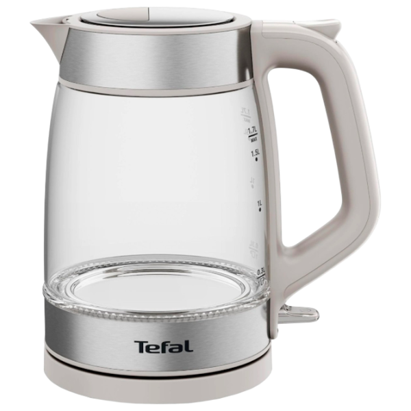 Электрочайник Tefal KI605B30 1.7л / Скрытый / Серебряный photo 1 Электрочайник Tefal KI605B30 1.7л / Скрытый / Серебряный photo 1
