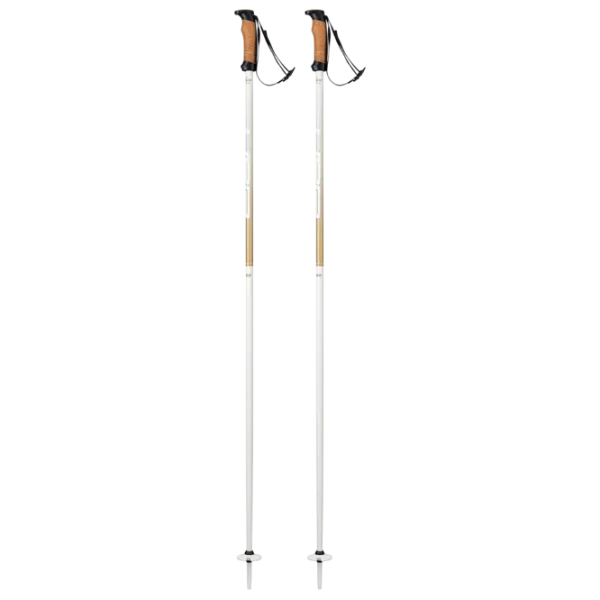 Bețe de ski unisex Elan Speed Rod W White / 88% Poliamidă photo 1