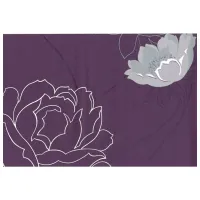 Обои Novamur La Boheme Фиолетовый / Флористика